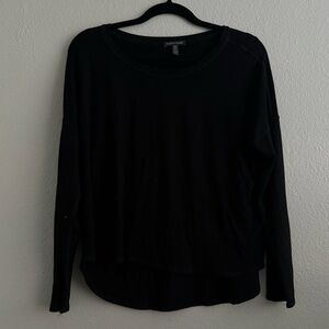 Eileen Fisher Crewneck Top | Women’s Medium High-Low hem layering piece